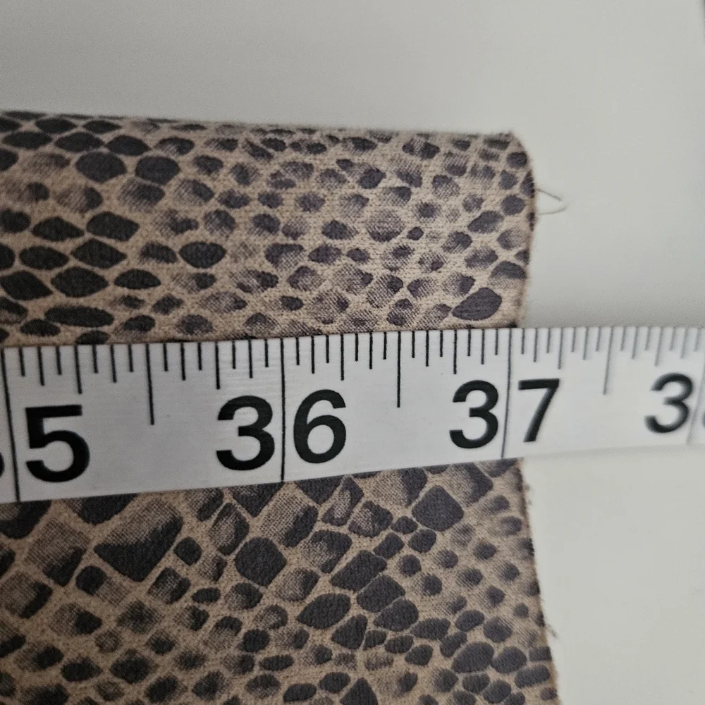 Zara Pull On Snake Print Pants with Elastic‎ Waist Sz Large Mobwife